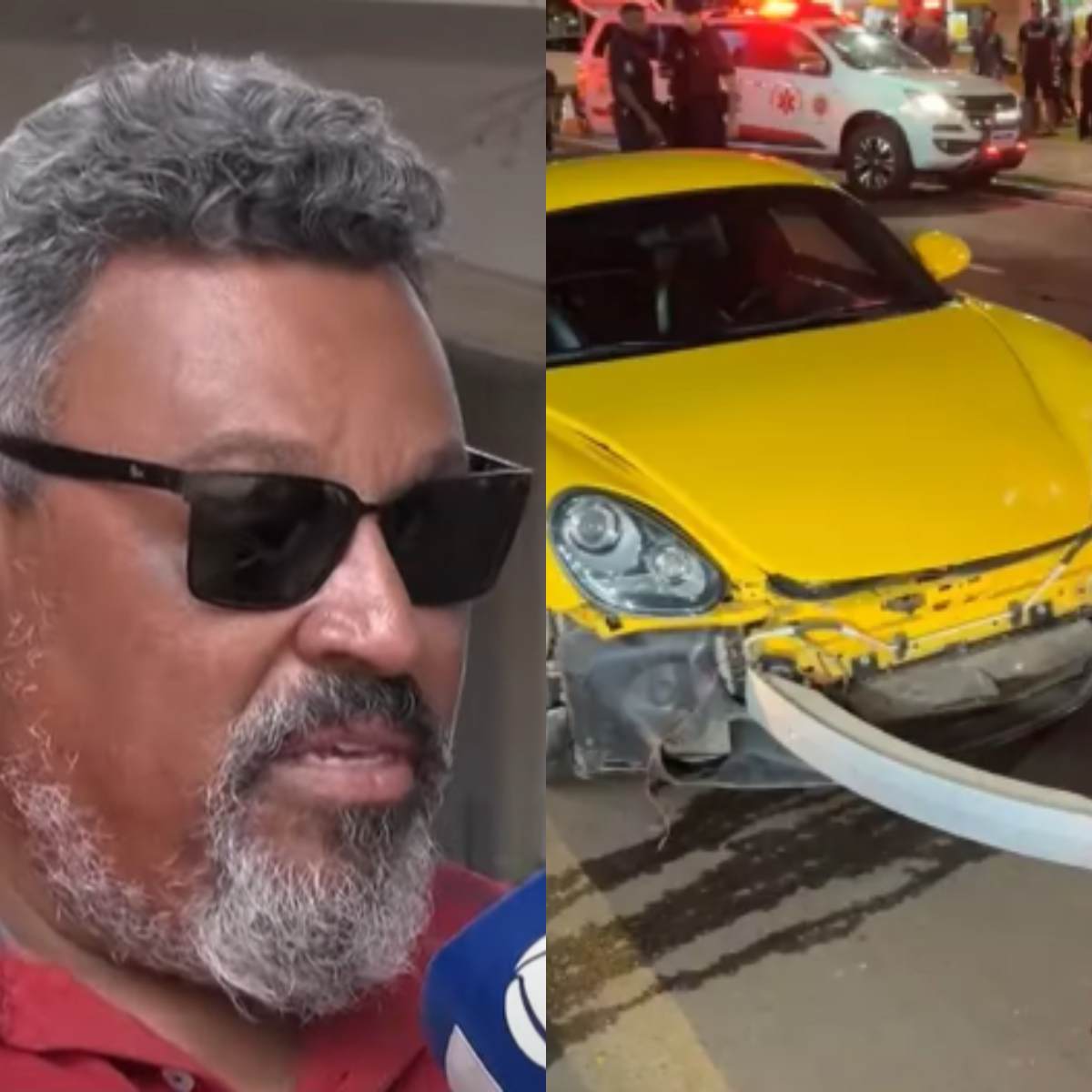 Pai morre um mês depois da filha atropelada por Porsche no Paraná