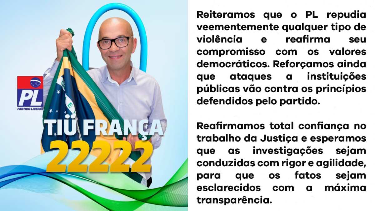 Homem morto em frente ao STF disputou eleições de 2020 pelo PL 