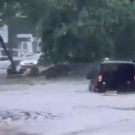 sensação térmica de 50ºC em Matinhos