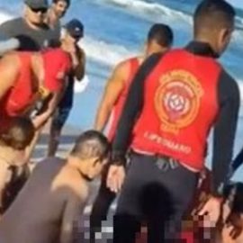 Turista curitibano morre afogado em praia de Fortaleza; vítima estava em lua de mel