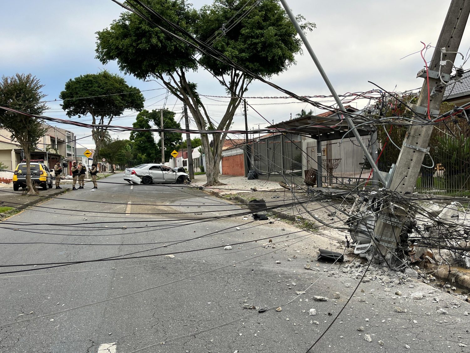 Homem morre após perseguição policial em São José dos Pinhais